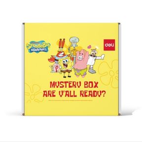 Deli x SpongeBob Stationery Mystery Box gift box | INCOMPLETE