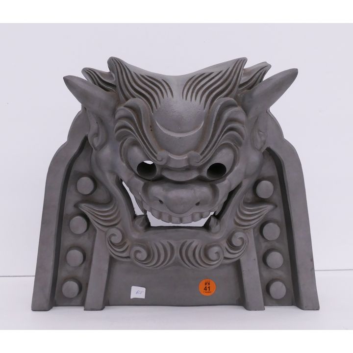 Japanese Demon Roof Tile- 11''