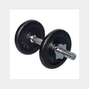 GetUp Weight Plate Dumbbell Set with Plastic Suitcase - 20kg | SJ 51499/14771 B8 (S4)