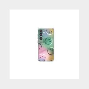 Samsung Galaxy S24 Plus Smapp Flipsuit Smiley Ring Interactive Card - Switch the card Match your mood- - 51739/2208 A1