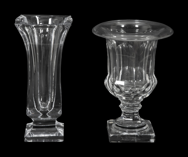 A Baccarat Campana Form Vase