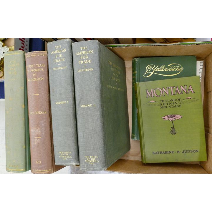 Box American Fur Trade Books Etc