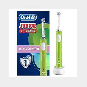 Oral-B Rechargeable Electric Toothbrush Junior Green|USED