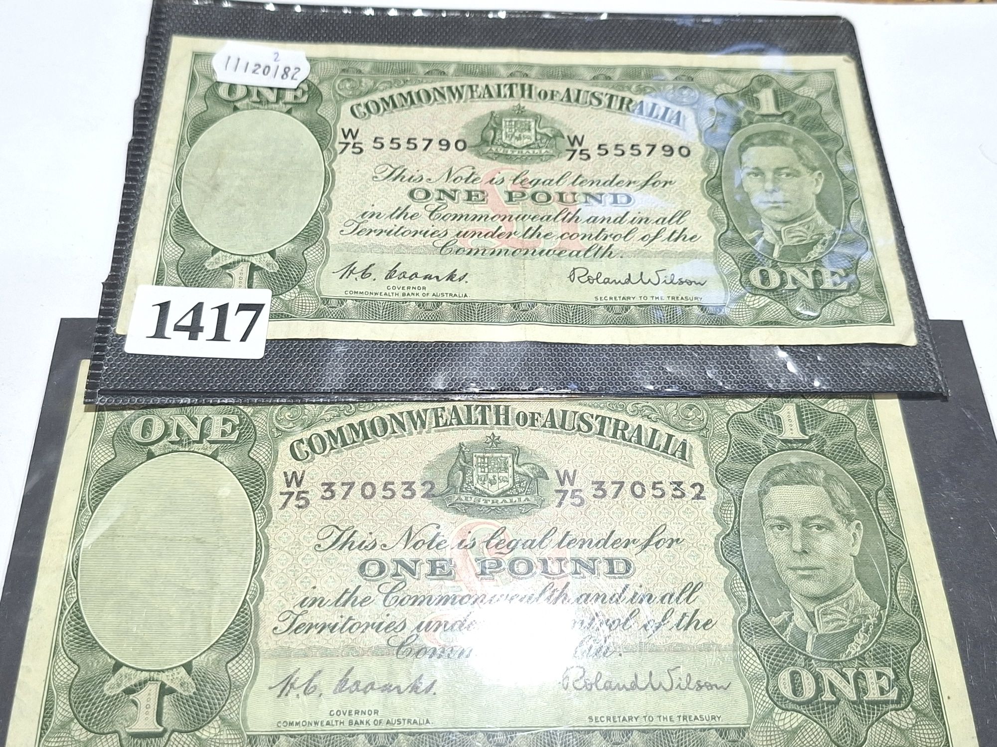 Commonwealth Of Australia Banknotes