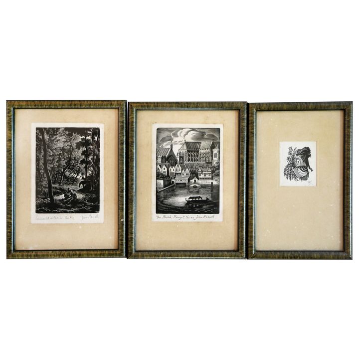 MALORY SIR THOMAS, Joan Hassall - engravings