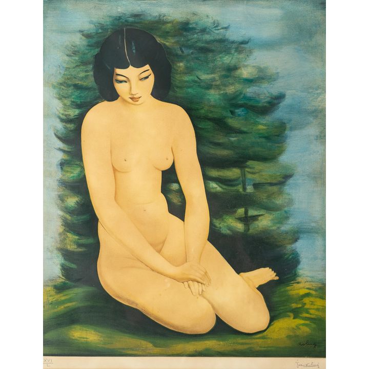 Mojżesz Kisling | Akt