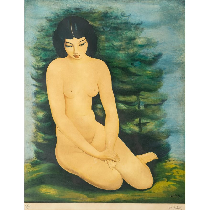 Mojżesz Kisling | Akt
