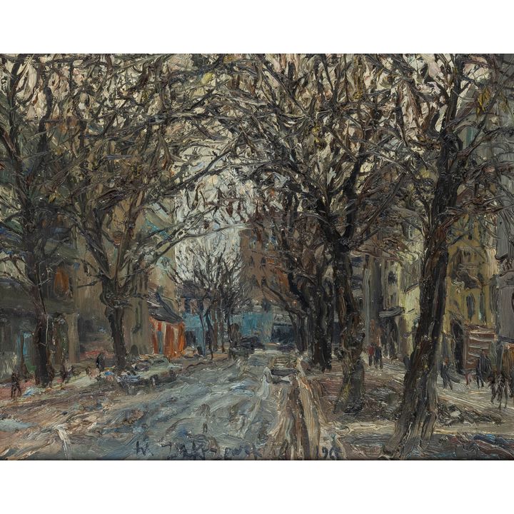 Włodzimierz Zakrzewski | Ulica Narbutta w Warszawie, 1965 r.