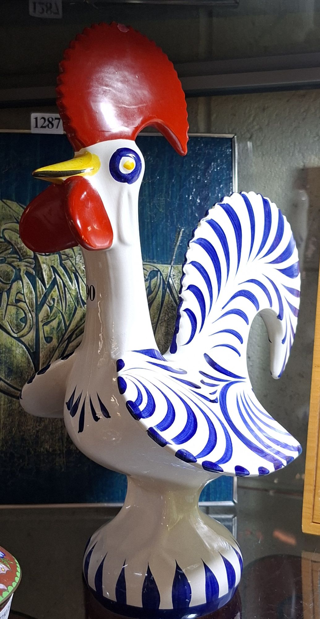 Portuguese Ceramic Cockeral