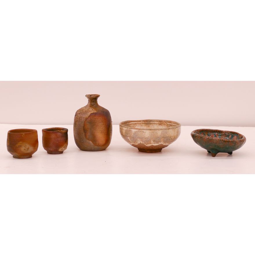 Box Japanese Mingei Pottery in Boxes