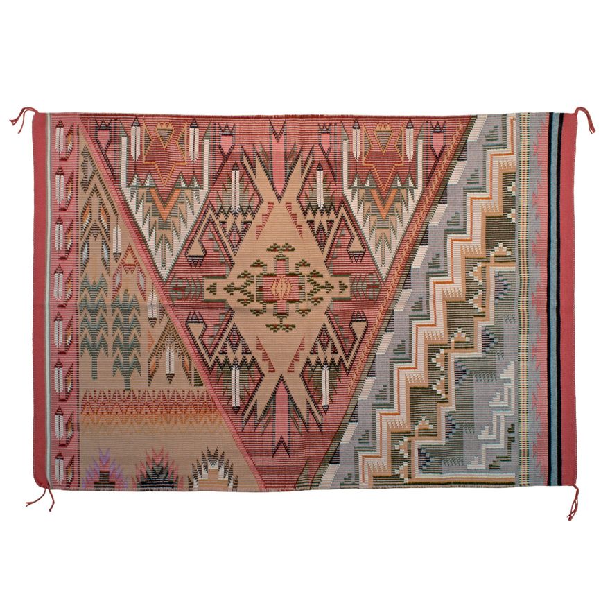 Saraphine Begay , Blue Canyon (Rug 3)