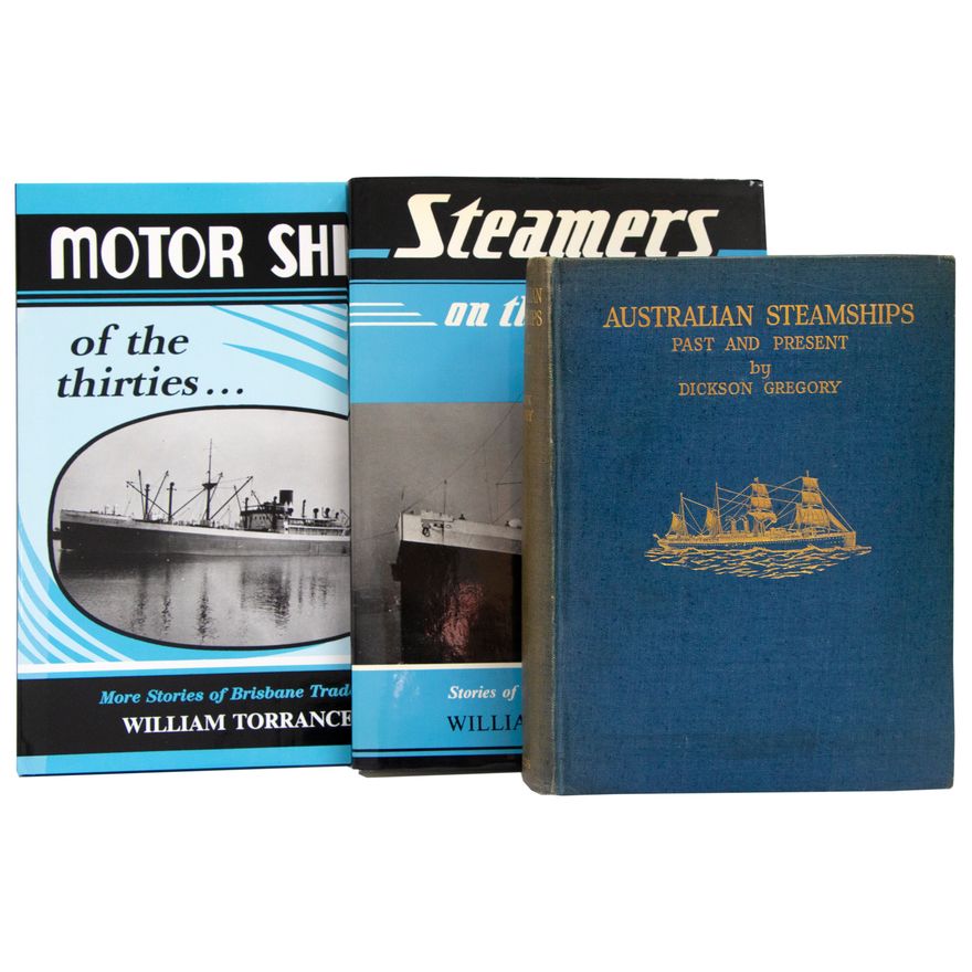 GREGORY, DICKSON [3 titles], Australian Steamships: Past and Present.