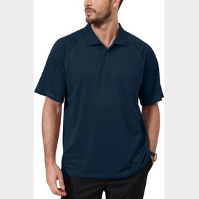 T.CHILYN MENS POLO SHIRTS WITH POCKET MOISTURE WICKING PERFORMANCE QUICK DRY SHORT SLEEVE GOLF SHIRTS FOR DAILY SPORT SZ 2XLG