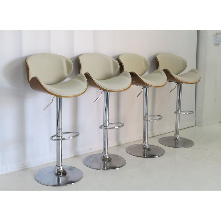 SET OF 4 TELESCOPIC STOOLS