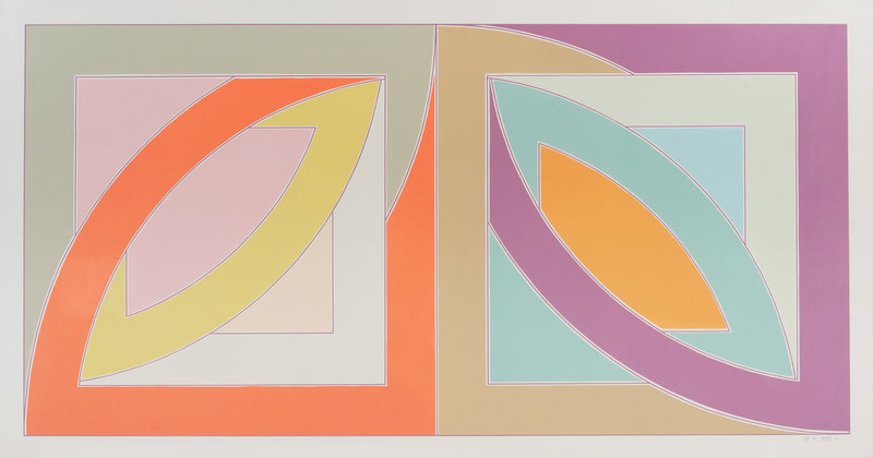 Frank Stella
(American, b. 1936)
Bonne Bay (from Newfoundland Series), 1971