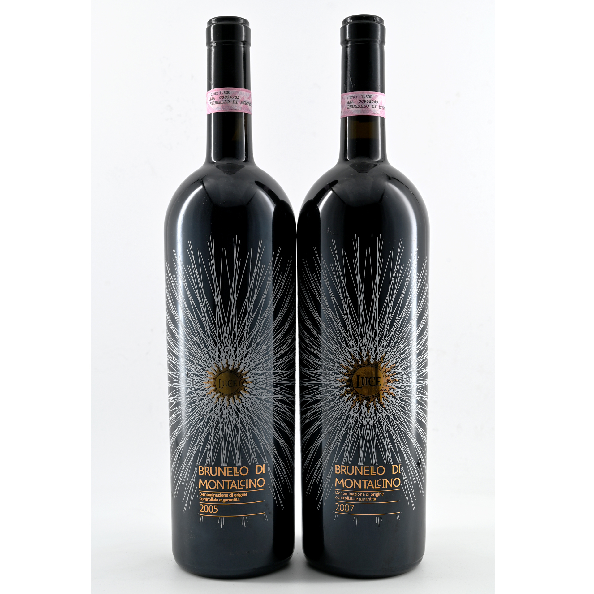 Brunello di Montalcino (Luce) 2005 & 2007 | TOPLOT