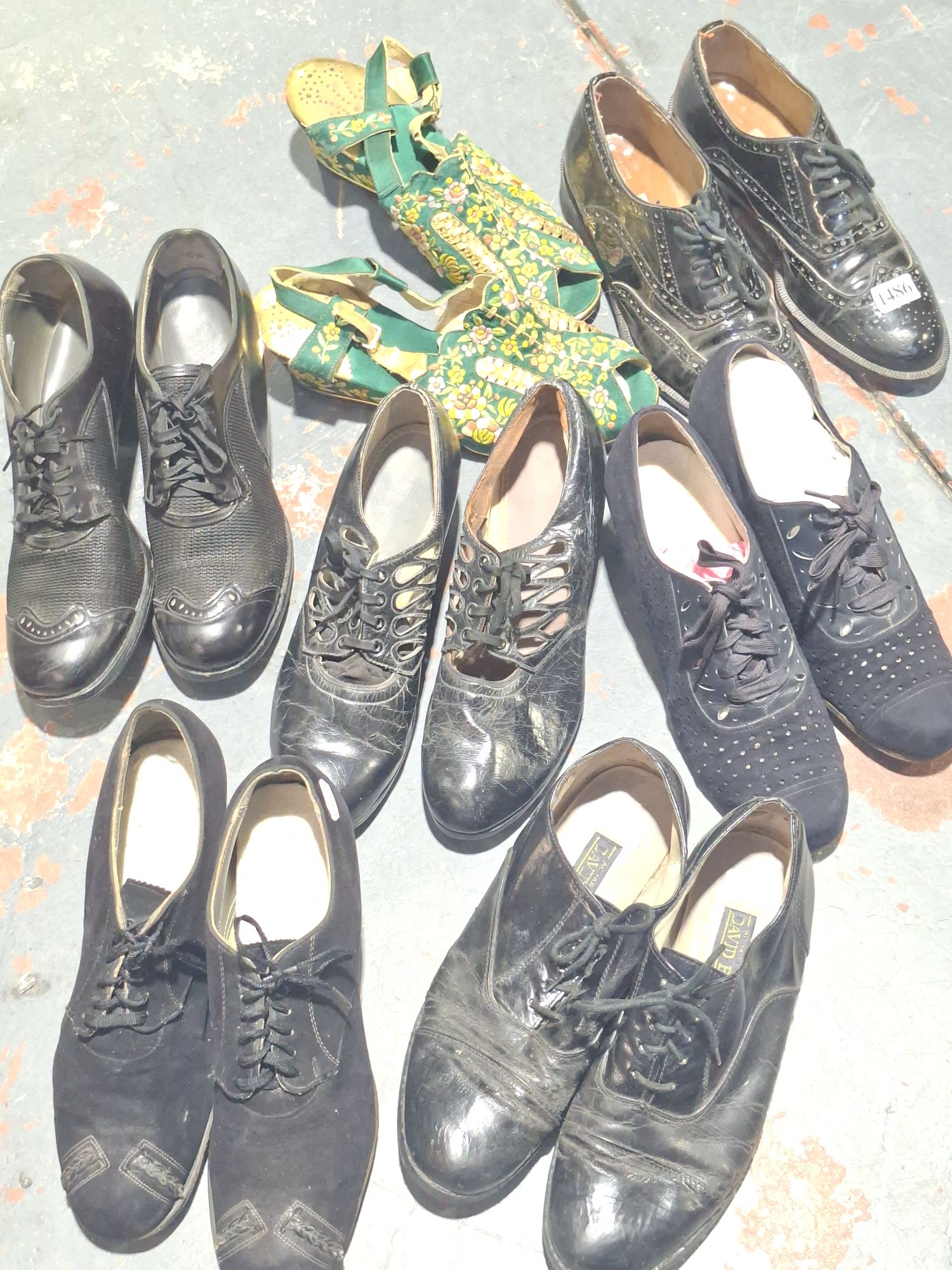 Art Deco And Vintage Ladies Shoes