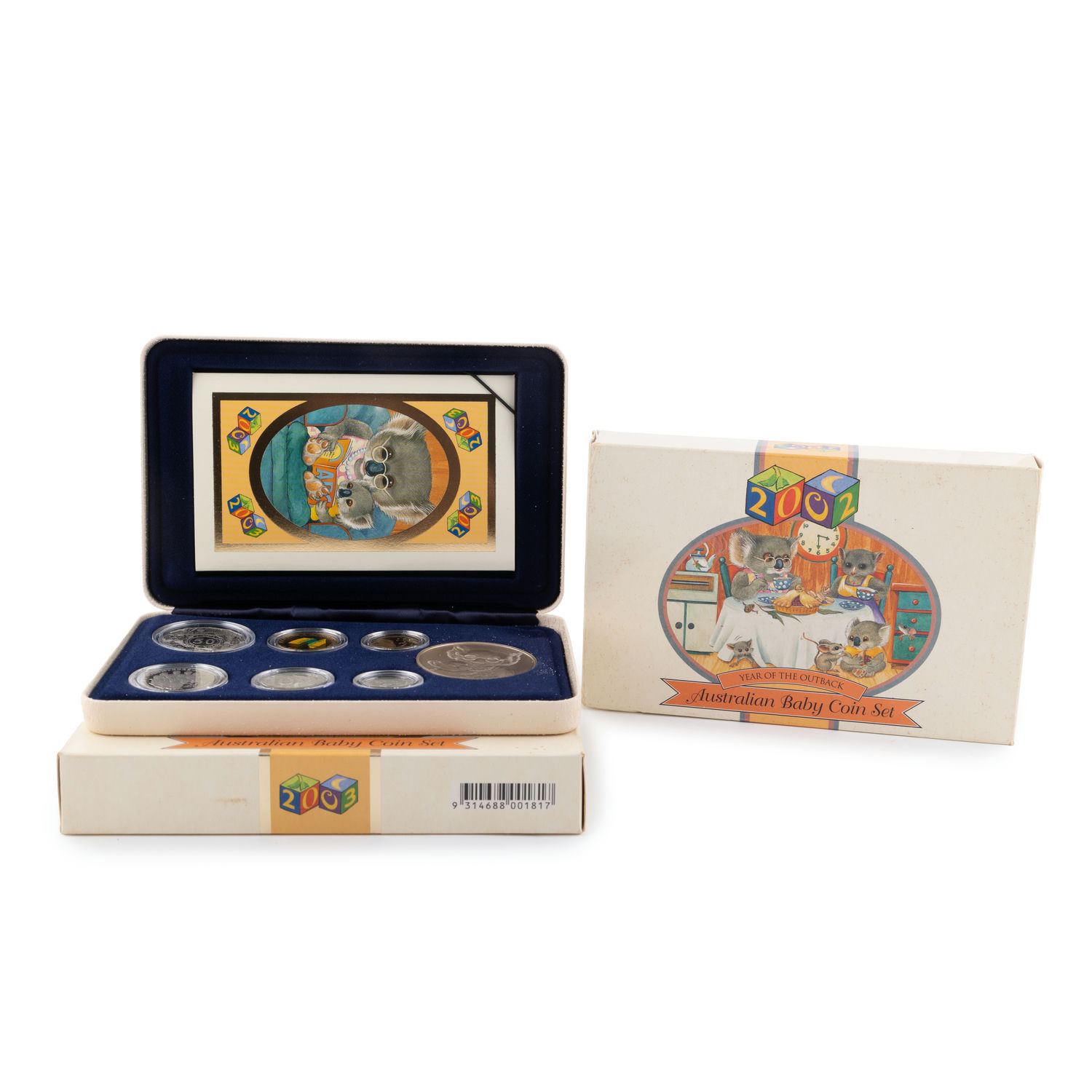 Baby Coin Set, Accumulation, 2002 - 2003, FDC