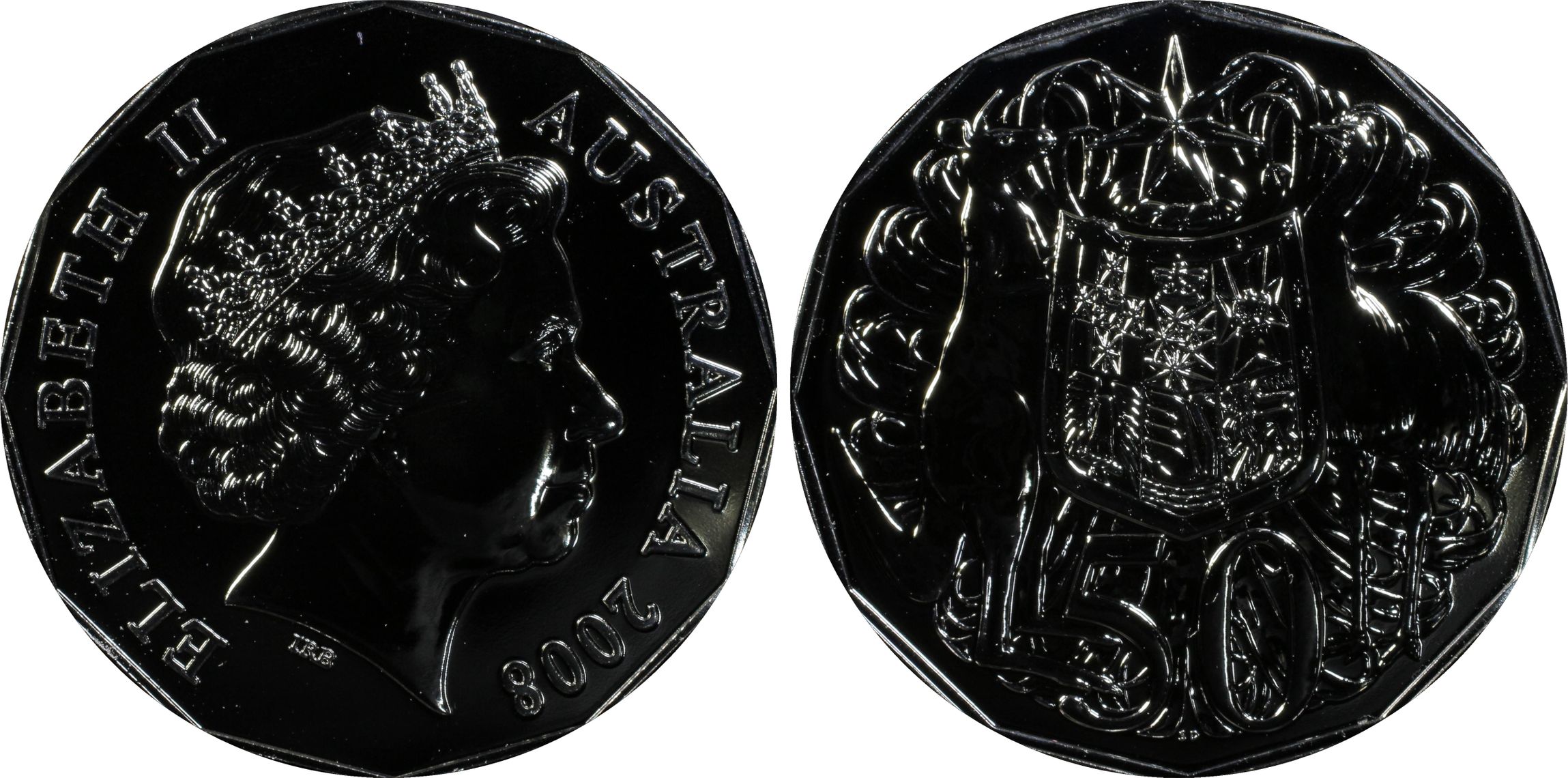 , Fifty Cent, 2008, PCGS MS68