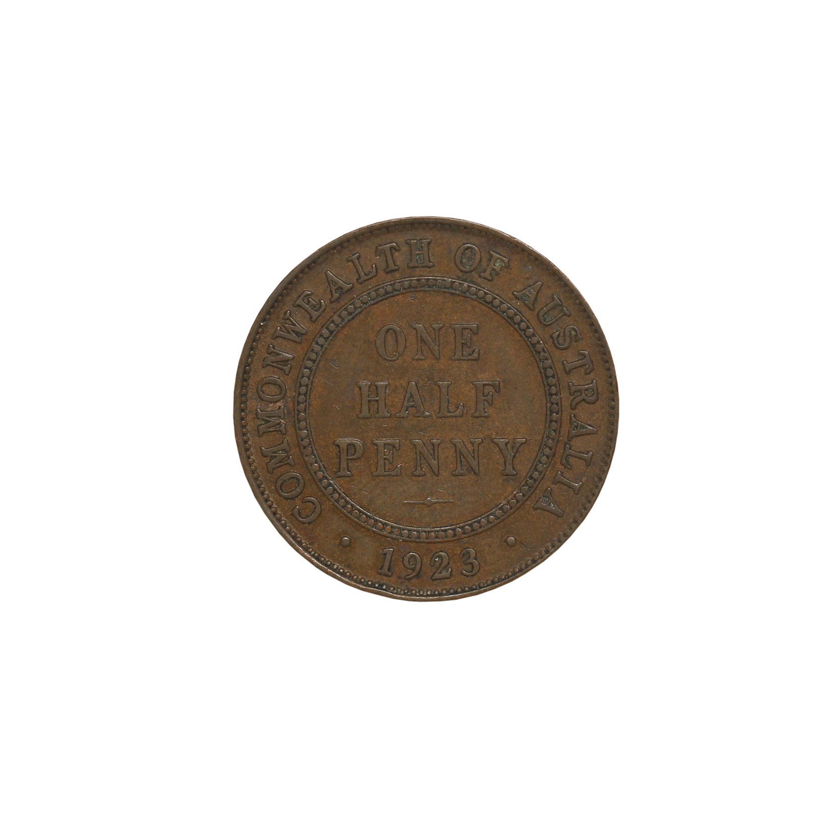 George V, Halfpenny, 1923, gEF