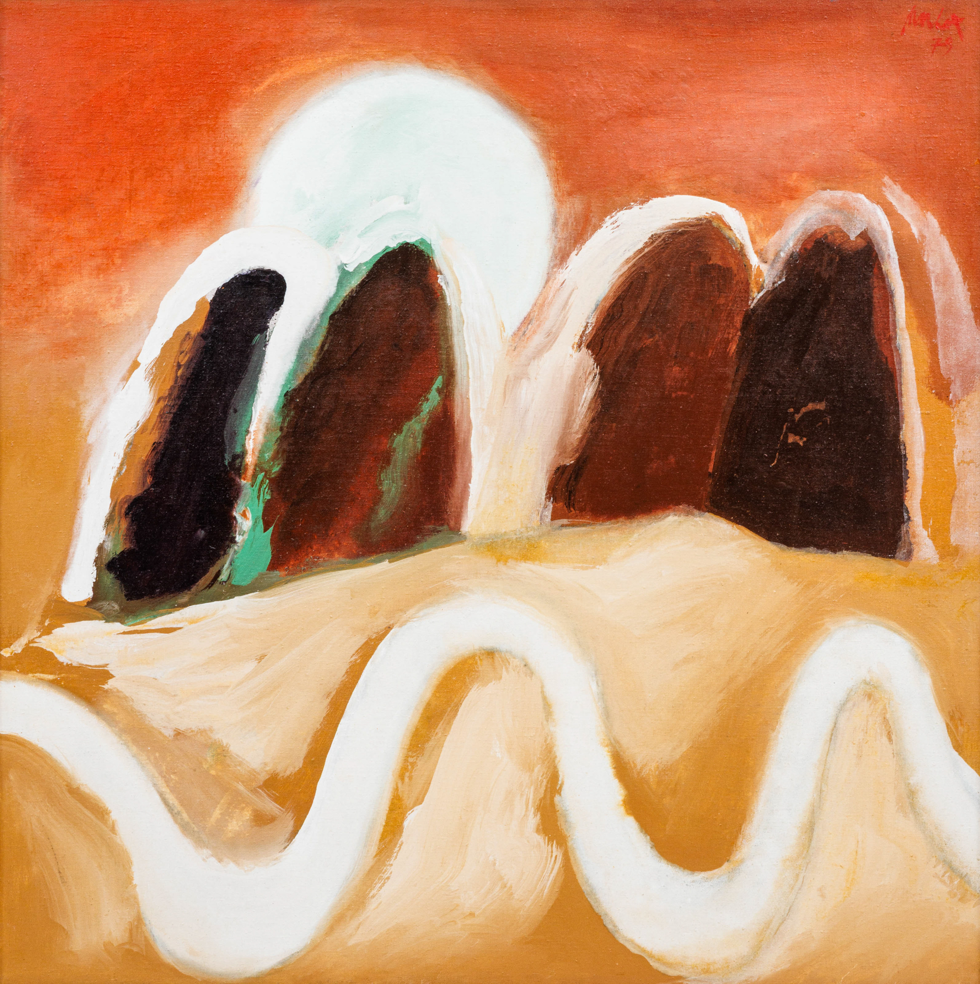 JAN COX (1919-1980) – kavel bij Bernaerts, Antwerp