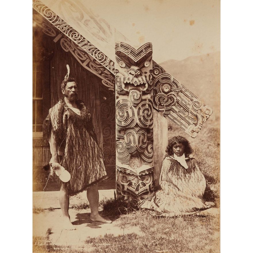 Burton Brothers 'Aporo and Ngareta at Wairoa'