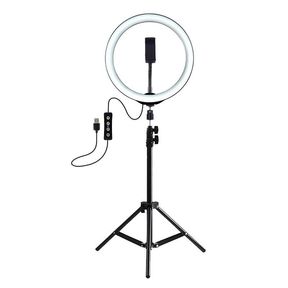 We Love Gadgets Vlogging LED Ring Light Tripod - LED Ring Vlogging Video Light