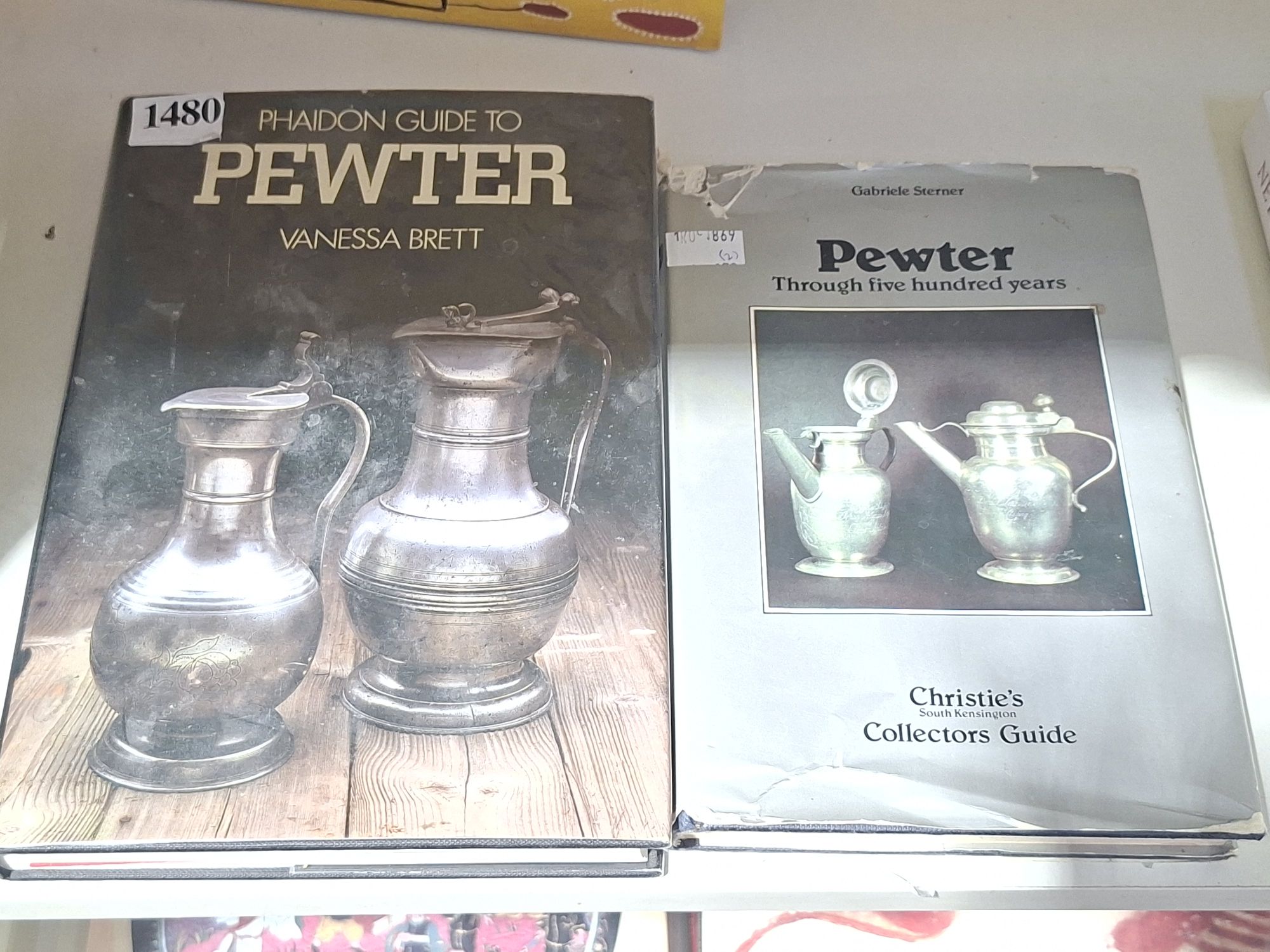 TWO COLLECTORS GUIDES TO PEWTER