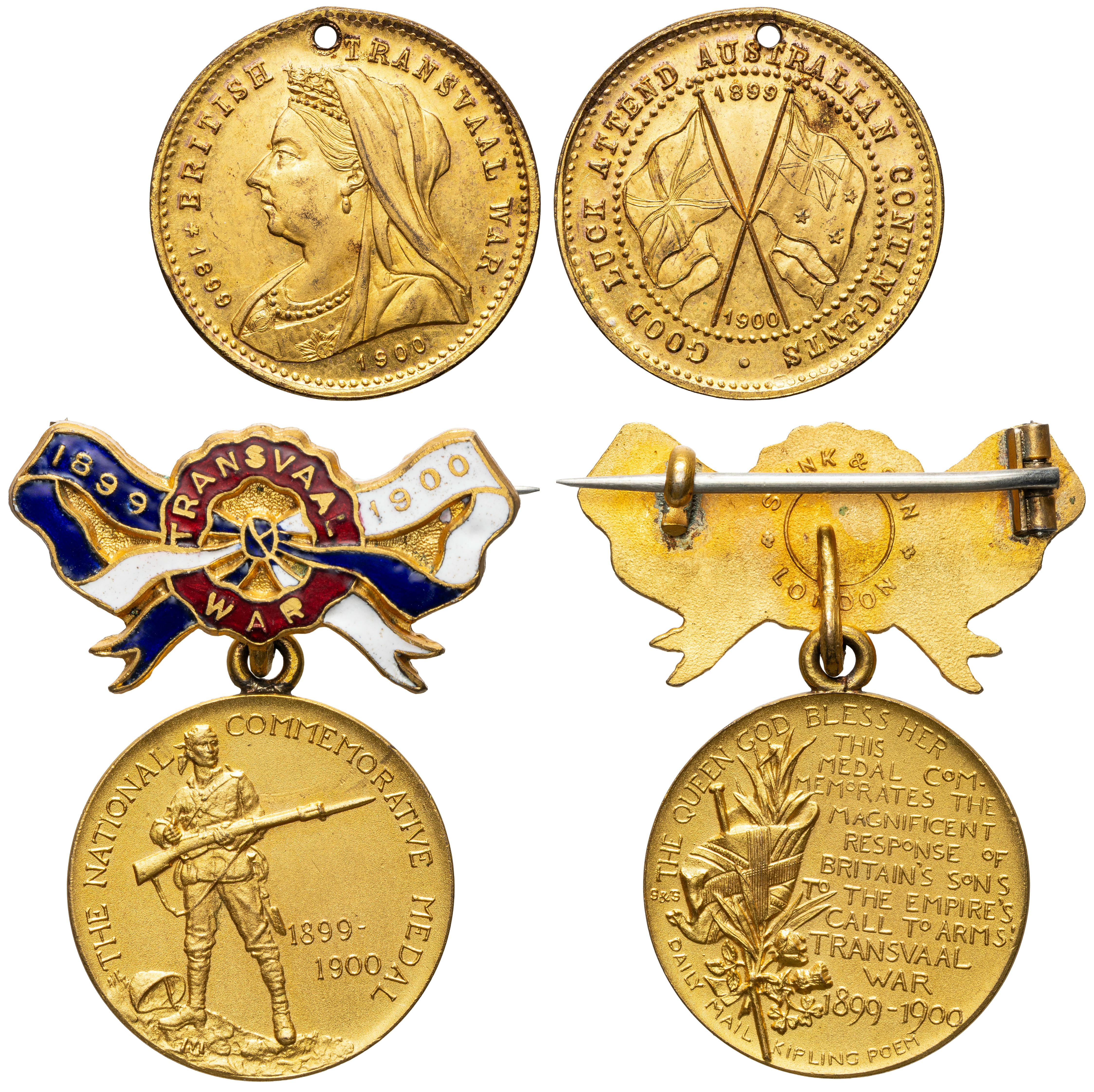 216 · British Commonwealth, Victoria, Boer/Transvaal War Medals