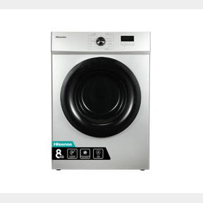 HISENSE 8KG AIR VENTED TUMBLE DRYER WITH LED DISPLAY - SILVER