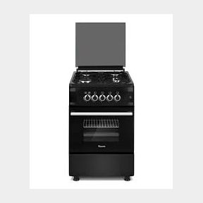 Ferre - 60x60 Free Standing Gas Cooker - Black-(F6B4062.MB)-51457/3158 B D