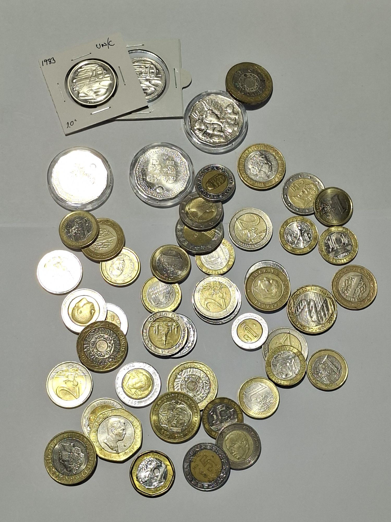 World And Australian Coins