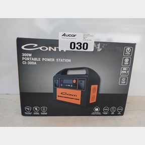 CONTI 300W POWER STATION | LITHIUM | DC- AC- USB | 298 WH | CI-300A