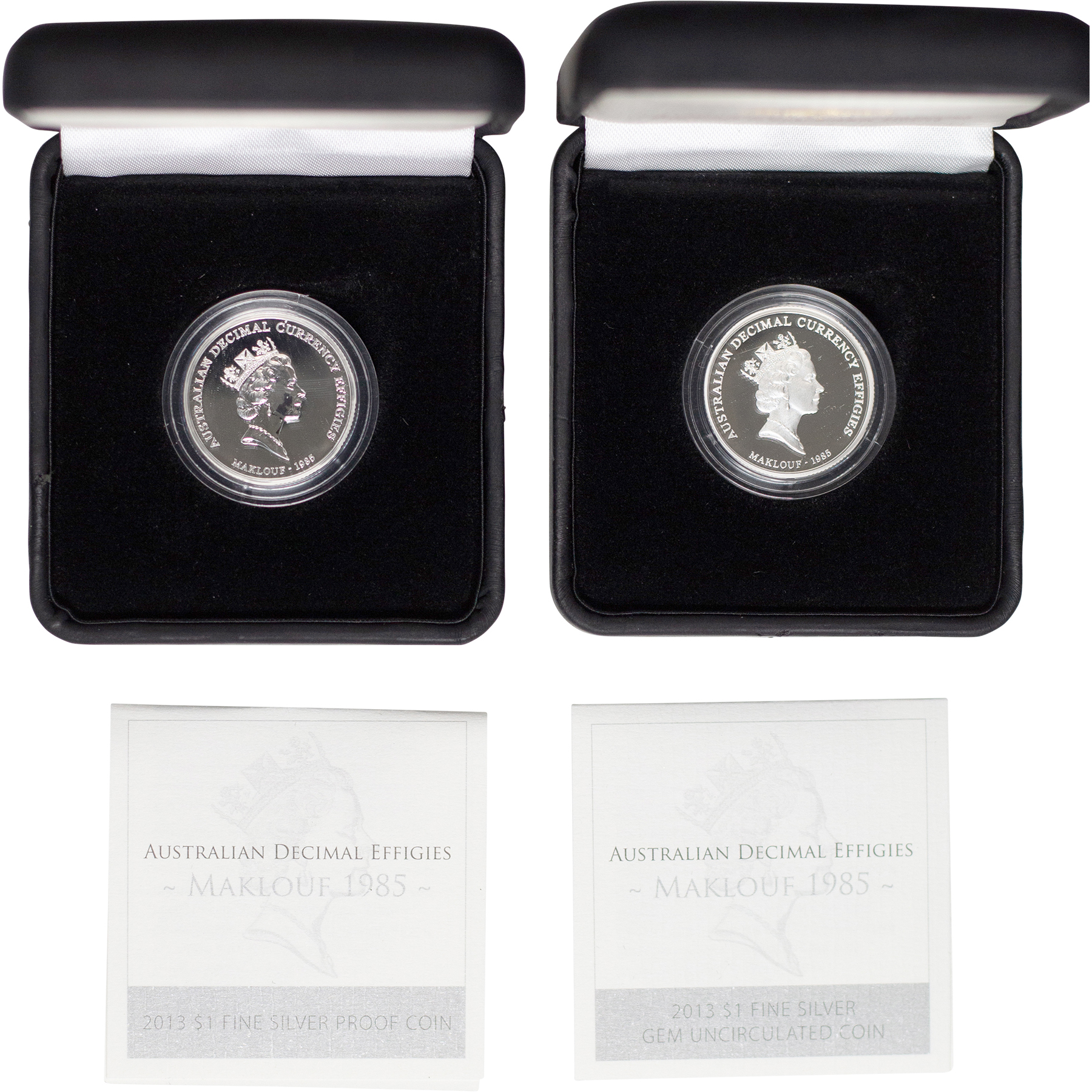 Pair, One Dollar, 2013, FDC