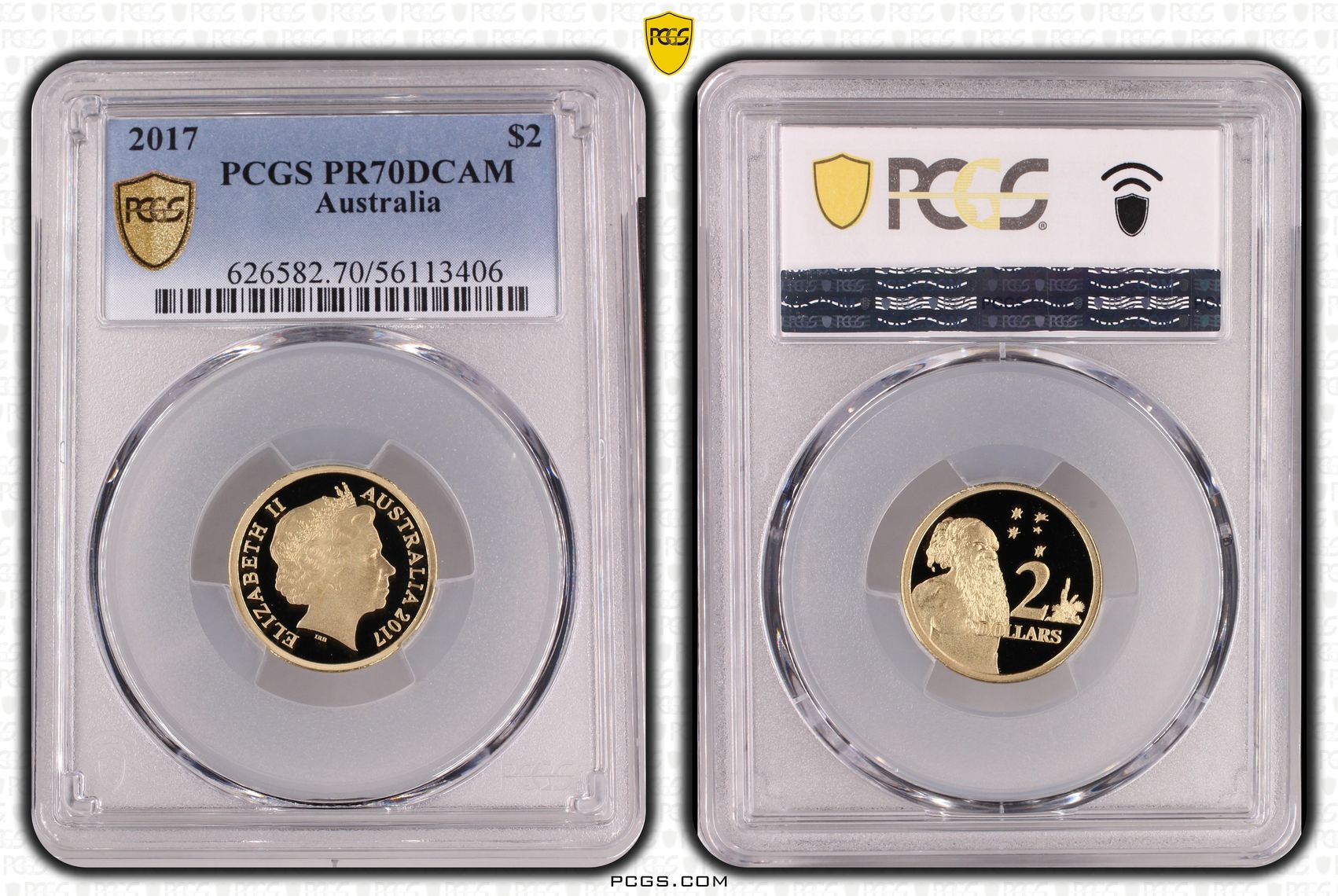 Two Dollar, 2017, PR70DCAM