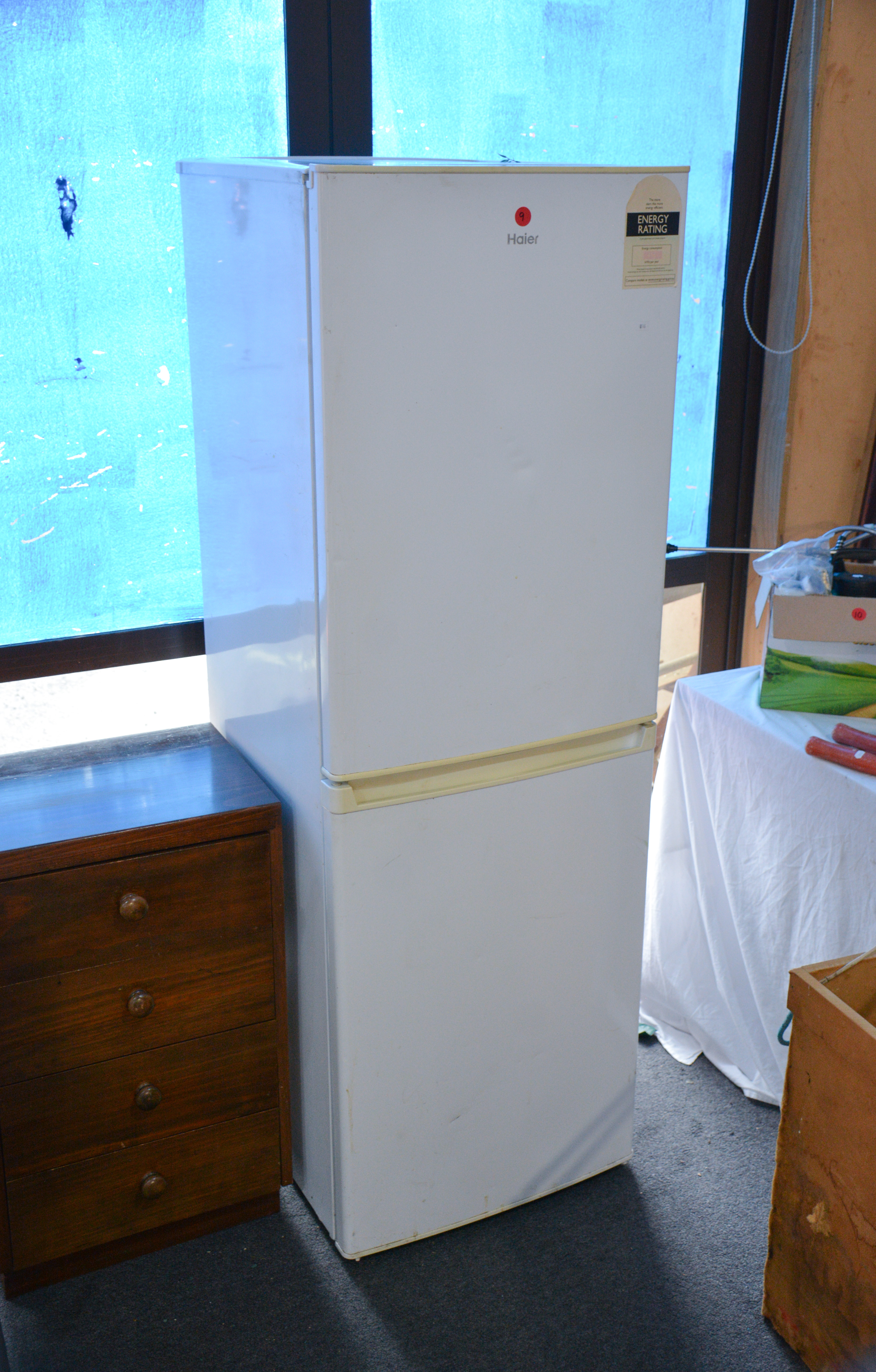Haier Fridge Freezer HRB227W — sold at auction in New Zealand for $50