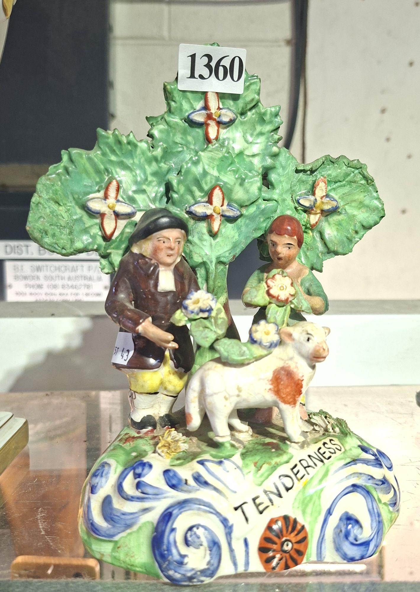 Walton Staffordshire Flatback Figurine