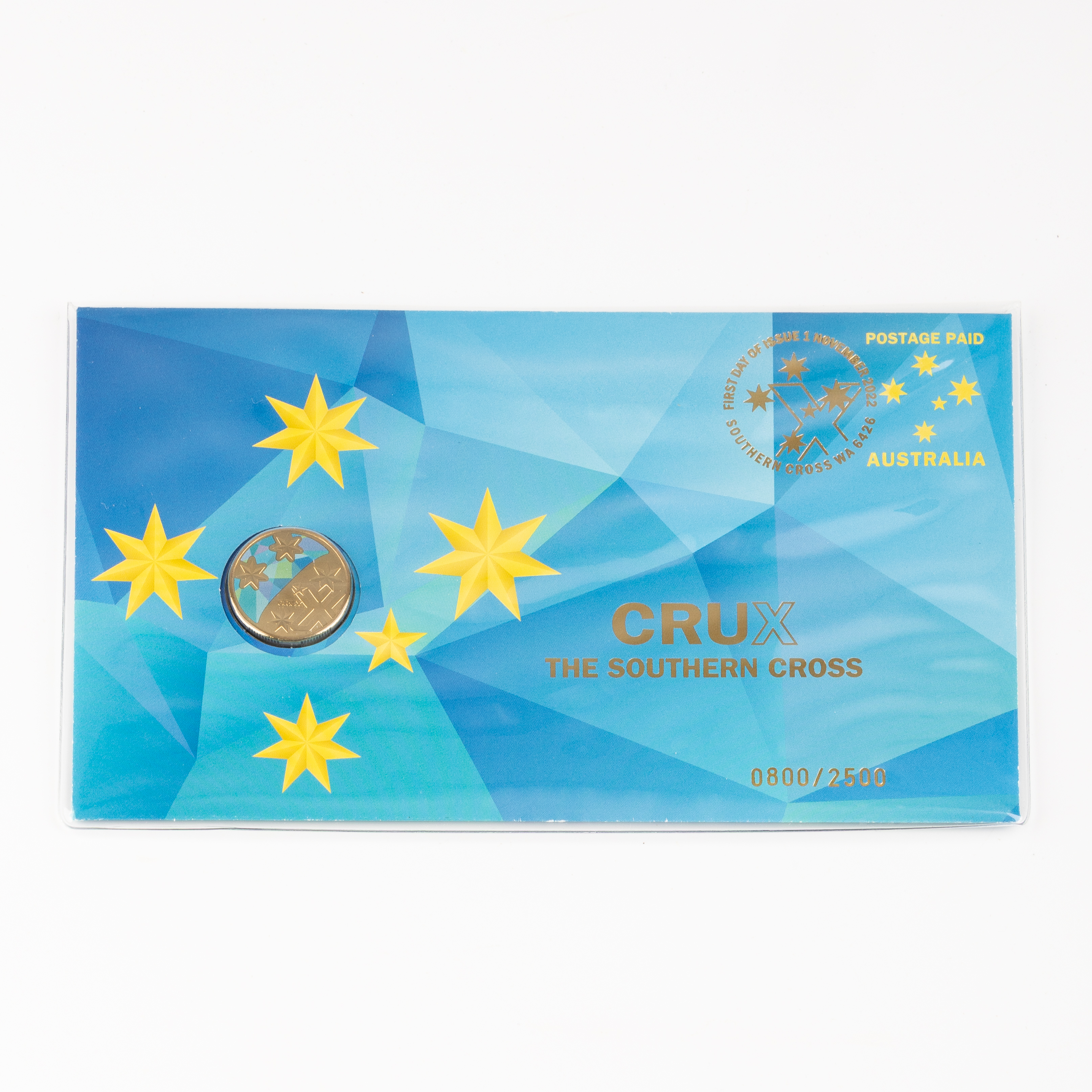 Elizabeth II, CRUX - The Southern Cross, One Dollar, 2022, UNC