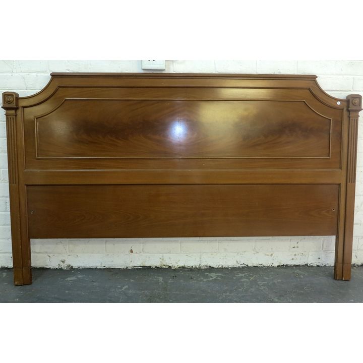 MAHOGANY HEADBOARD,