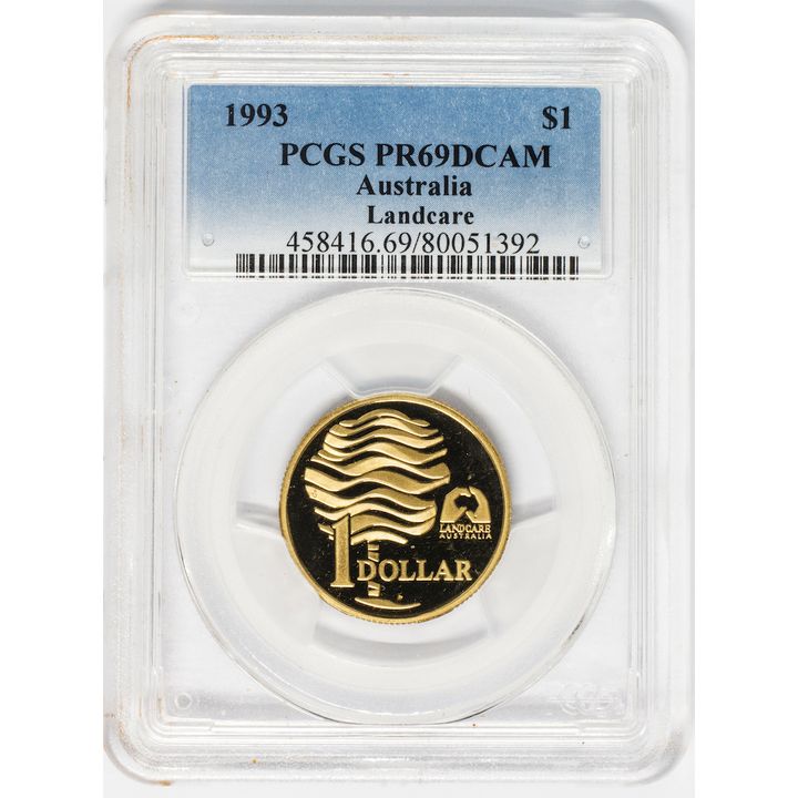 Elizabeth II, One Dollar, Accumulation, PR69DCAM