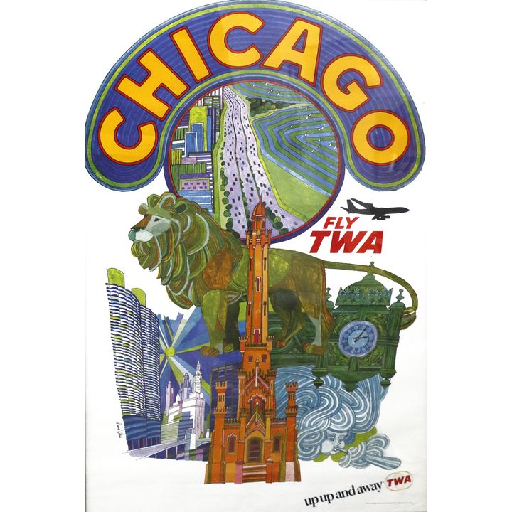 David Klein - ‘Fly TWA - Chicago’