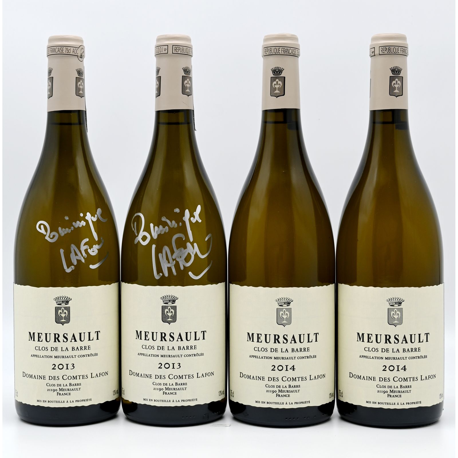 Meursault Clos de la Barre (Comtes Lafon) 2013 & 2014 | TOPLOT