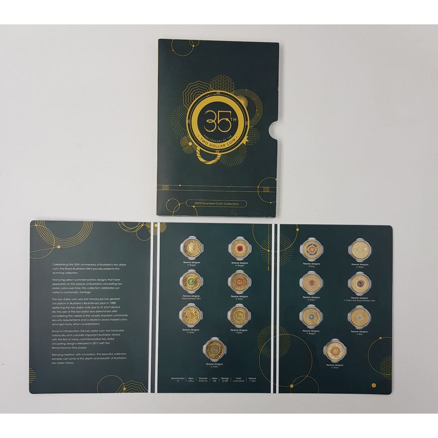 Ann. Of the $2 Coin Folder - 35th Ann.