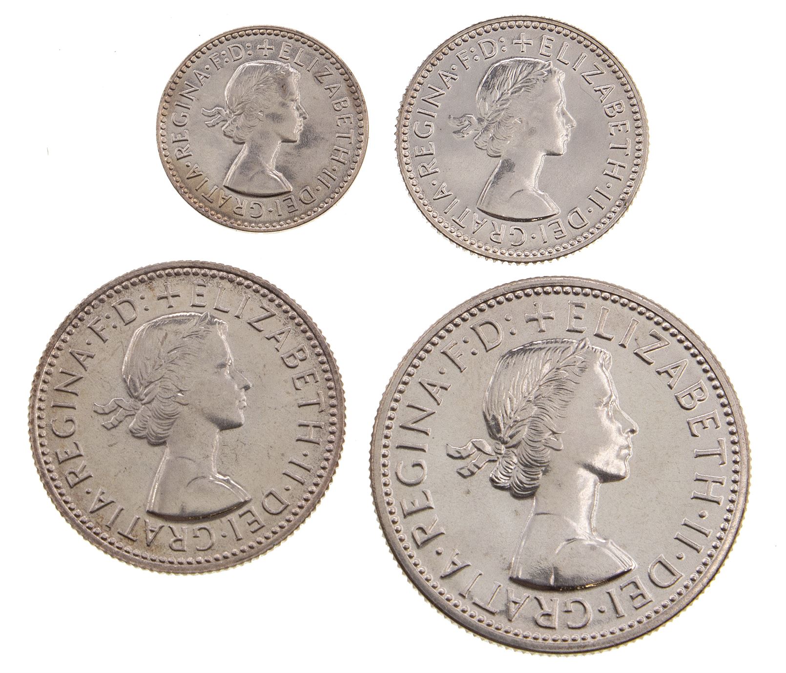 Elizabeth II, Proof Set, 1956, aFDC