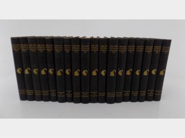 Incomplete set of VOLUMES, The New Punch Library Volume 2-19 (18)