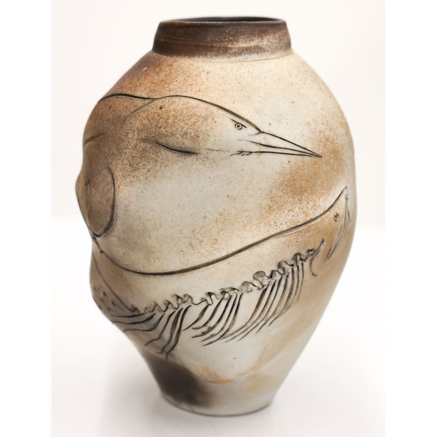 Frank Boyden Heron and Salmon Vessel