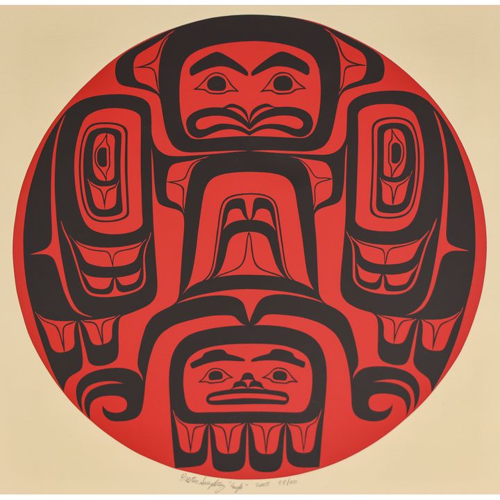 Preston Singletary ''Eagle'' 2005 Serigraph