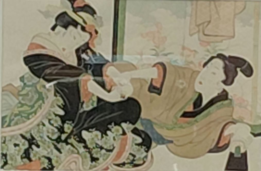 528 · ANTIQUE JAPANESE WOODBLOCK