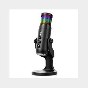 BezosMax Gaming Microphone with RGB Light USB PC Mic for Podcasts Videos - Condenser Mic - 51745/20382 SN B3 (S3)