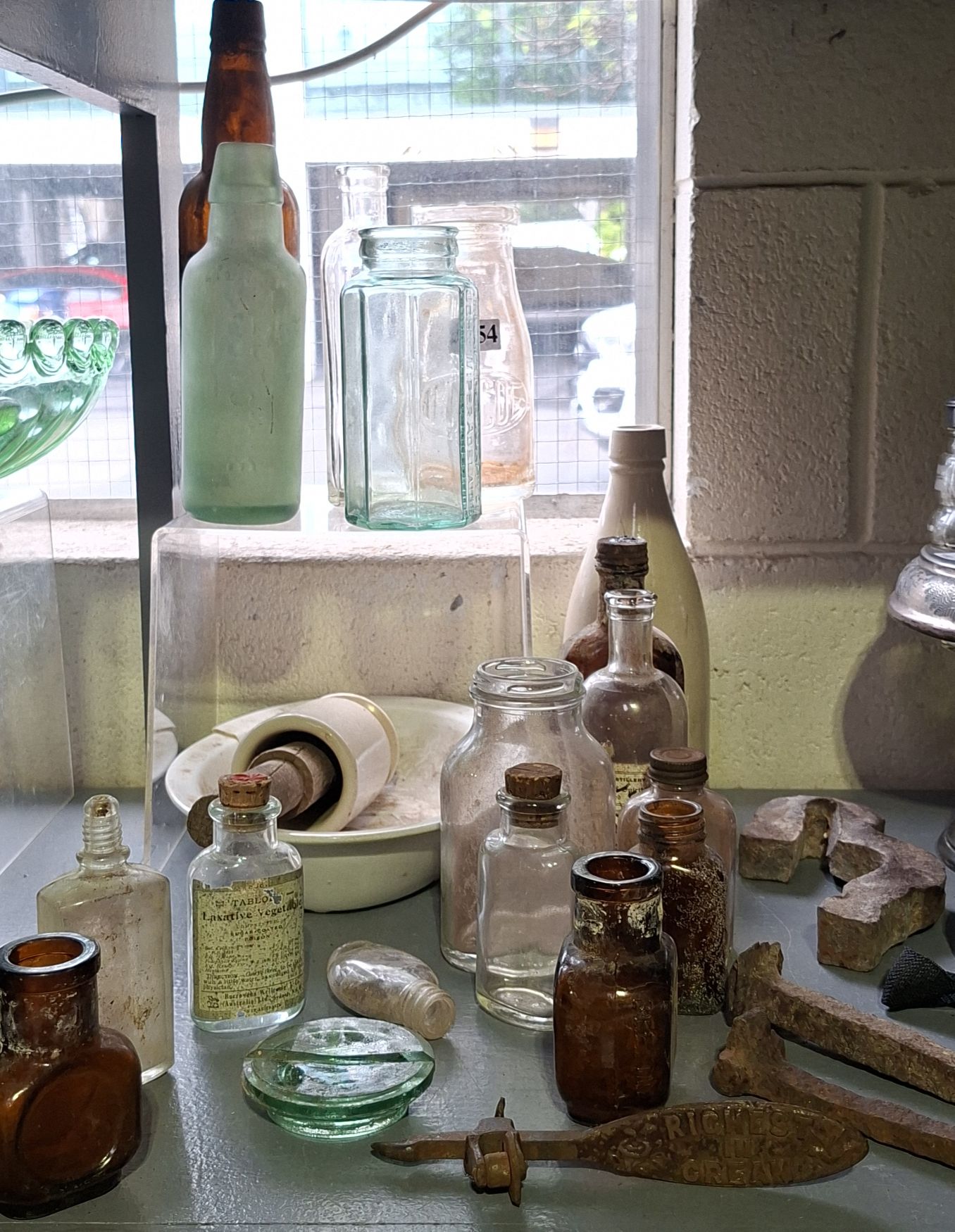 Bottles And Metal